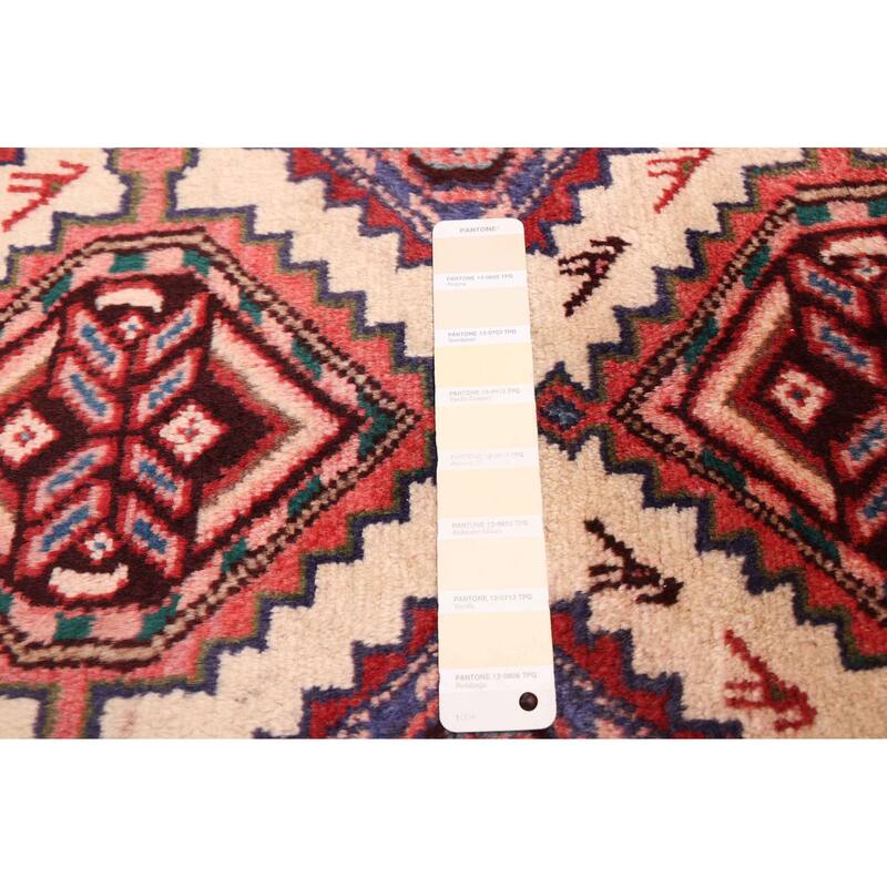 ECARPETGALLERY Hand-knotted Konya Anatolian Cream Wool Rug - 2'7 x 10'6