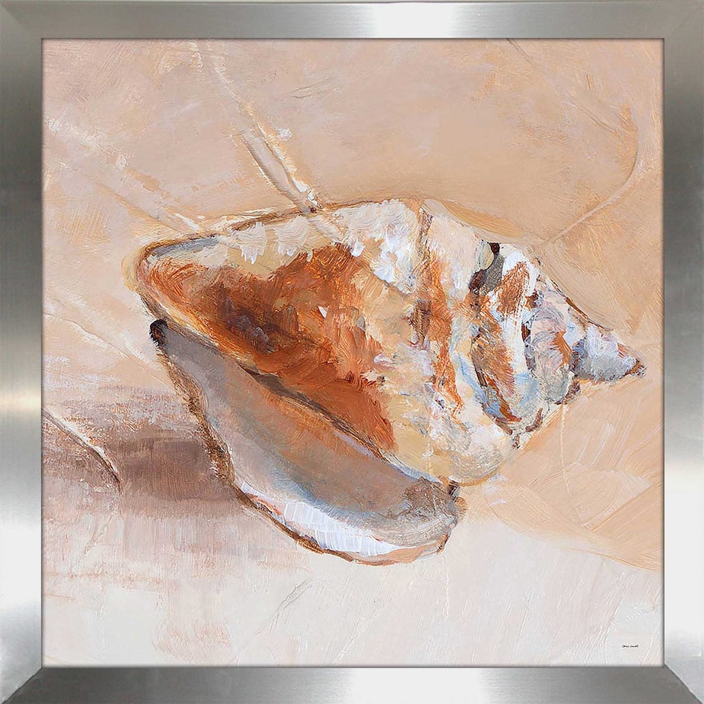 "Copper Sea Shell (Square)" Print on Acrylic