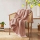 preview thumbnail 90 of 93, Madison Park Hand Made Chunky Double Knit Throw Blanket