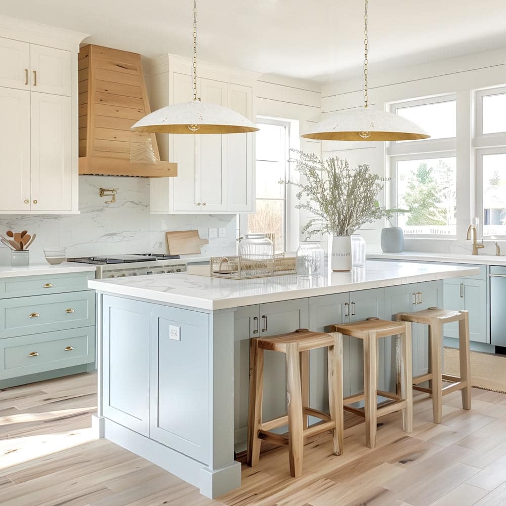 1-Light Black Gold Oversized Metal Dome Pendant Light - 27in