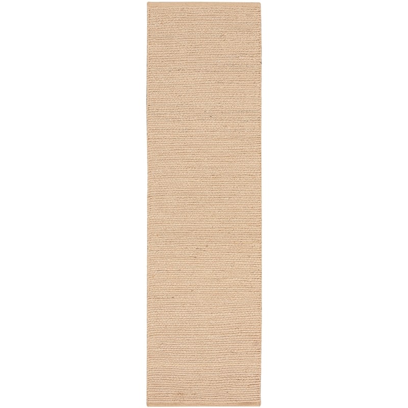Nourison Natural Jute Indoor only Solid Area Rug