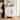 Farmhouse Nightstand with Charging Station, End Table with Barn Door