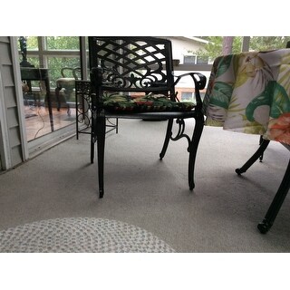 Windley Outdoor Expandable Aluminum Dining Set with Umbrella Hole by Christopher Knight Home