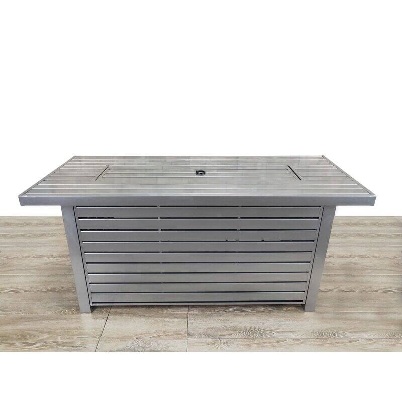 LSI Metal Outdoor Fire Pit Table