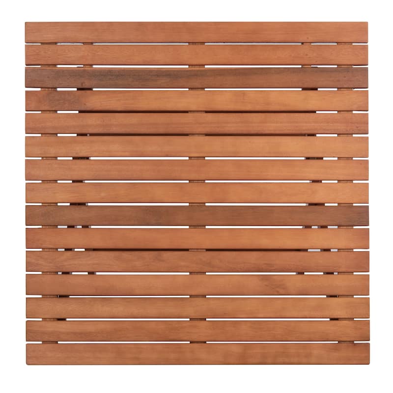 SAFAVIEH Outdoor Living Kresler Folding Table - 35"W x 35"D x 30"H