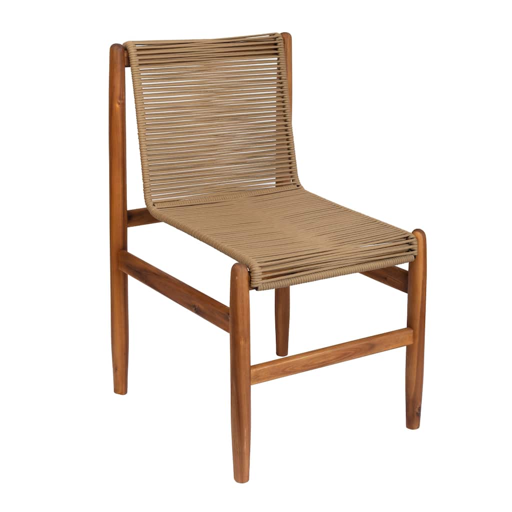 Summit Outdoor Teak Wood Dining Chair