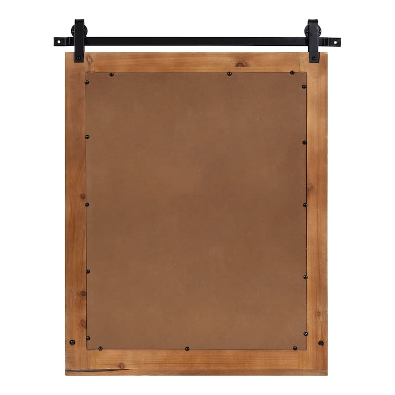 Kate and Laurel Cates Framed Wall Mirror with Shelf