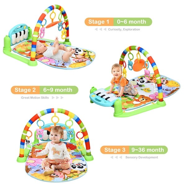 baby kick and play gym