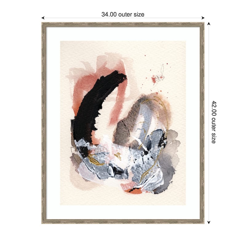 Kate and Laurel Framed Art Urban Wanderer 3 by Xizhou Xie