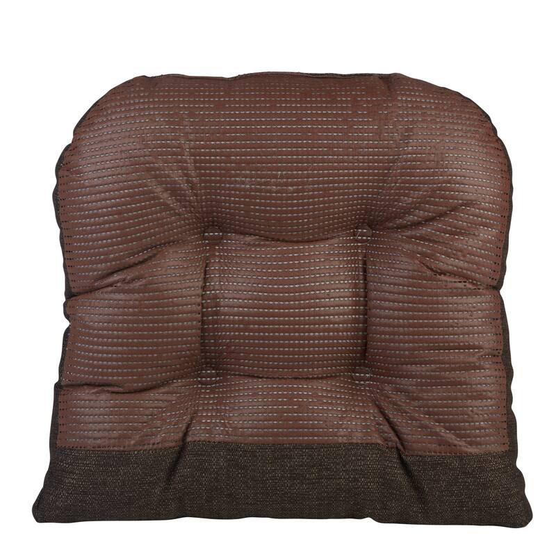 Klear Vu Gripper Omega Extra Large Dining Room Chair Cushion Set