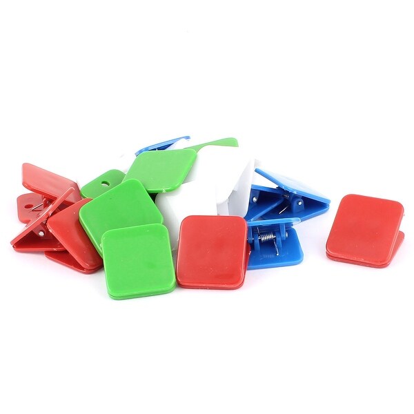 shop unique bargains school plastic spring loaded paper file memo unique paper clip