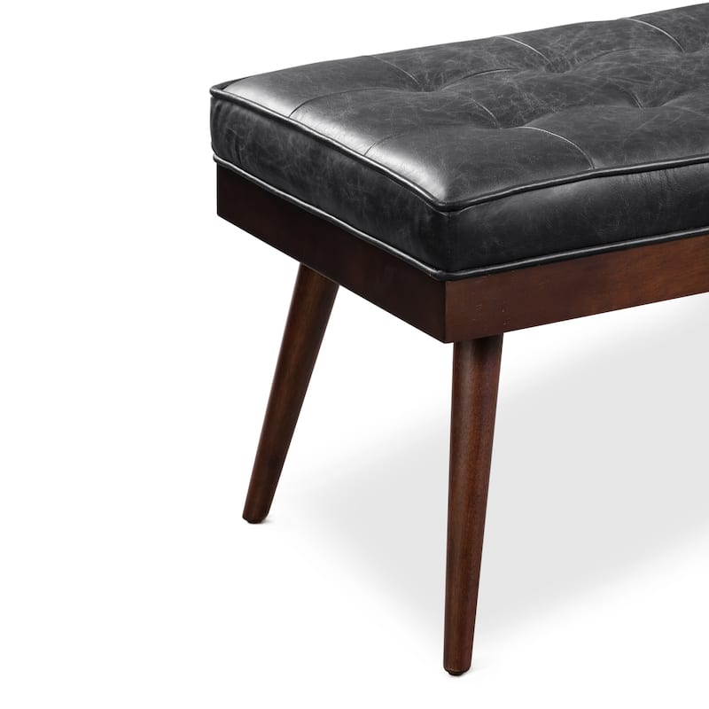Poly & Bark Luca Bench - Full Grain Genuine Italian Leather