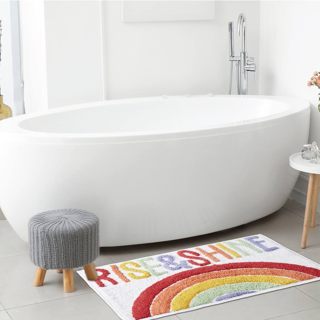Jessica Simpson Novelty Cotton Bath Mat