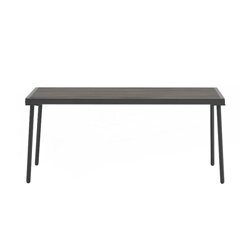 4-Pieces Outdoor Metal Patio Furniture Set