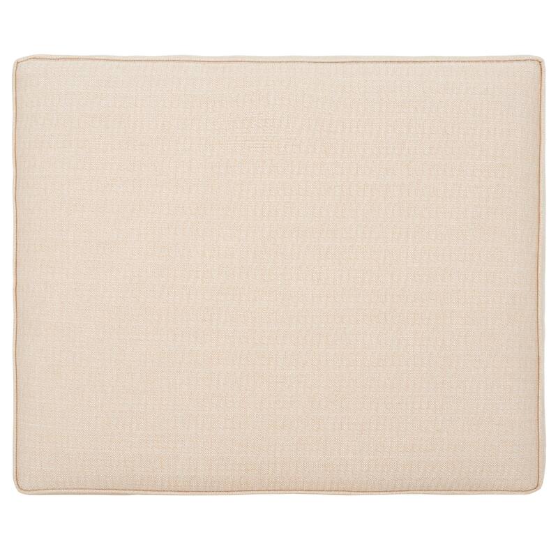 SAFAVIEH Couture Gunda Beige Woven Sea Grass Ottoman