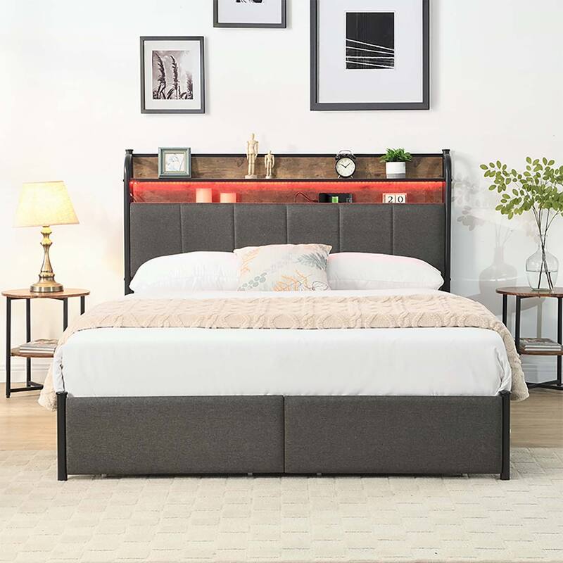 Versatile Bed with Extraordinary Features for Ideal Bedroom