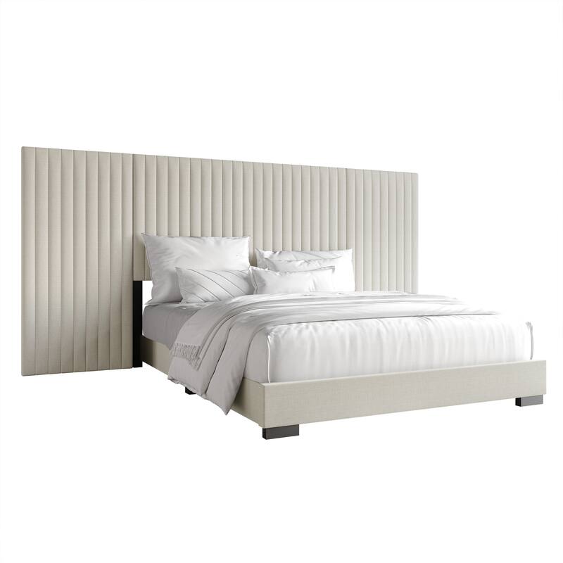 CraftPorch Simple Luxury Wall Panel Bed