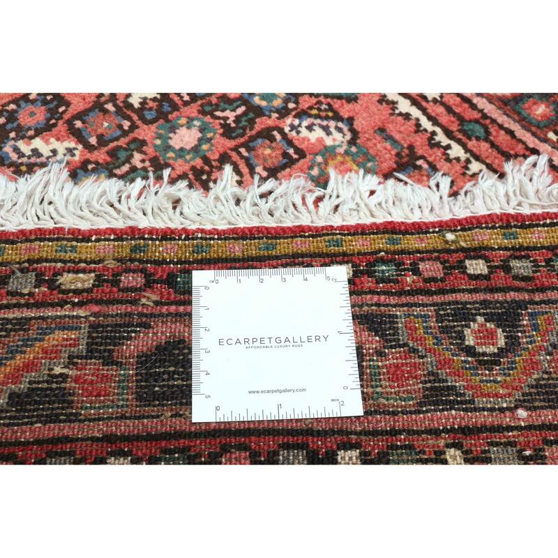 ECARPETGALLERY Hand-knotted Andelz Red Wool Rug - 2'10 x 12'0