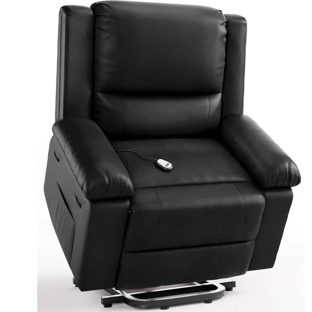 37.4" Heat and Massage Electric Power Lift Recliner Sofa Chair