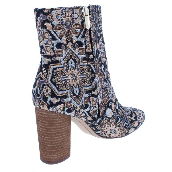 sam edelman corra stacked heel bootie