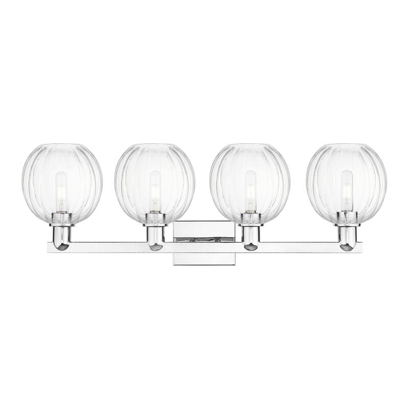 Innovations Lighting Downtown Urban - Preston - 4 Light 36" Globe Shade Bath Vanity Light