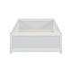 preview thumbnail 19 of 18, Sturdy Structure Twin size Floor Platform Bed with Built-in Book Storage Rack,Door,Kids and Baby