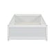 preview thumbnail 59 of 58, Twin size Floor Platform Bed with Built-in Book Storage Rack,Door