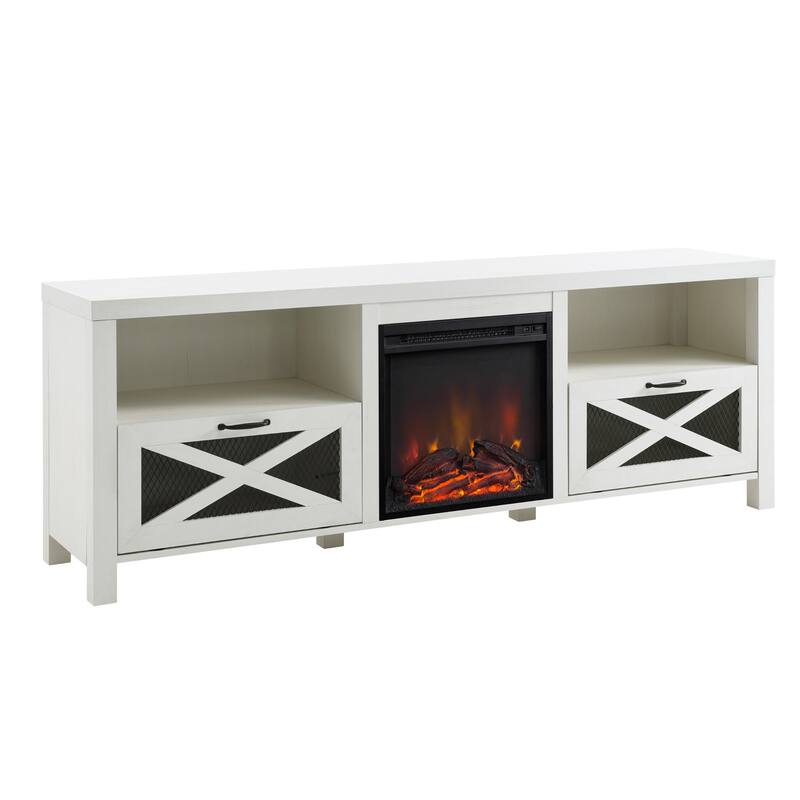 Middlebrook 70-inch Rustic Fireplace TV Stand