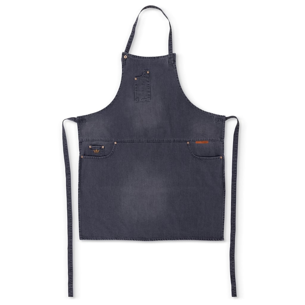 5 Pocket Apron - Comfort Fit Washed Grey