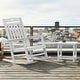 preview thumbnail 75 of 134, WINSOON All Weather HIPS Outdoor Rocking Chair, Set of 2