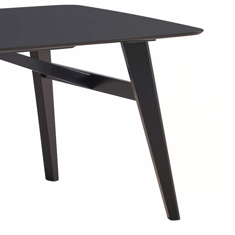 Black Finish Dining Table