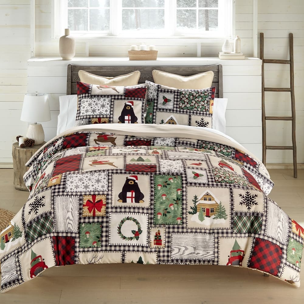 Your Lifestyle by Donna Sharp Winter Cottage Microfiber Comforter Collection