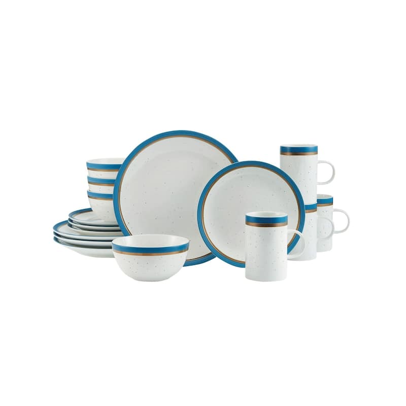 Pfaltzgraff Ezra Grey 16 Piece Dinnerware Set - 21
