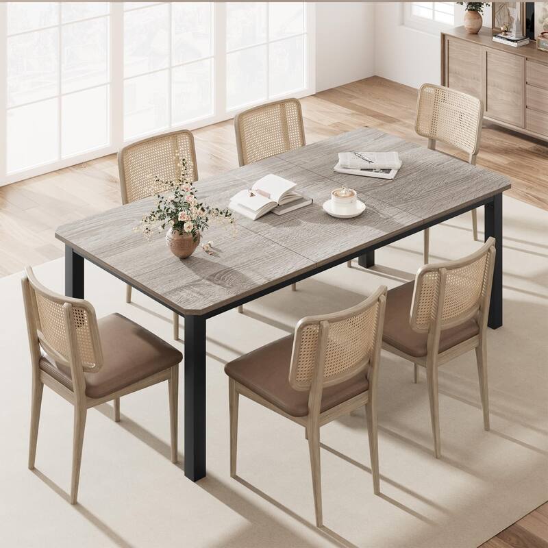 Industrial Dining Table For 6~8 People - Grey