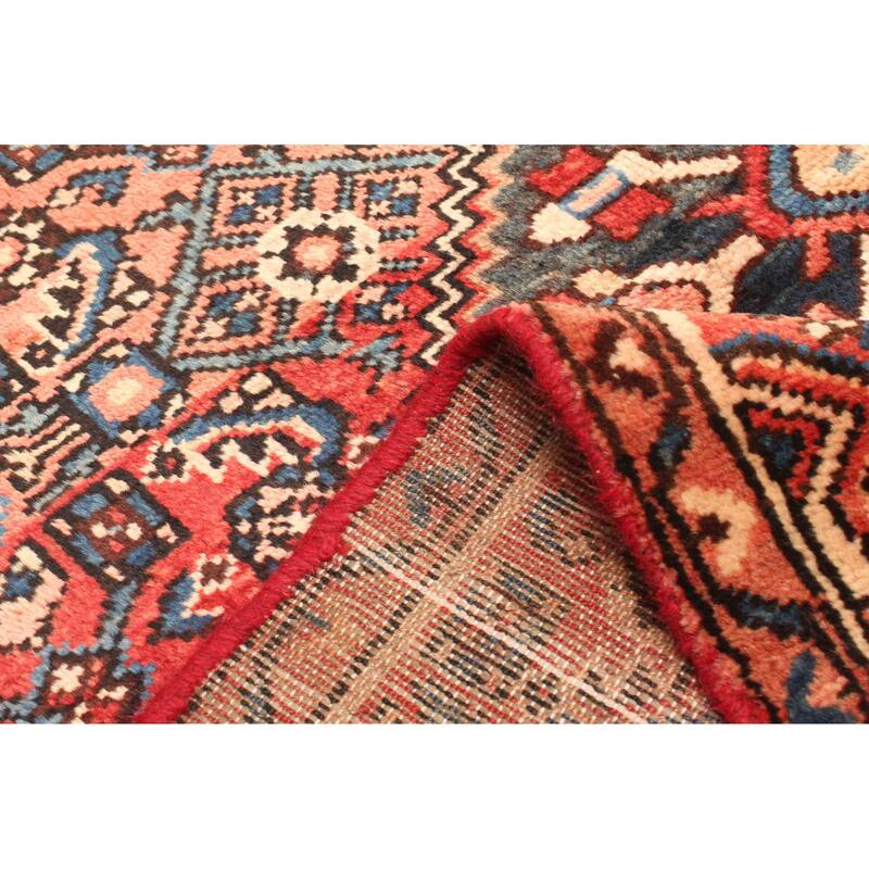 ECARPETGALLERY Hand-knotted Andelz Red Wool Rug - 3'8 x 5'3