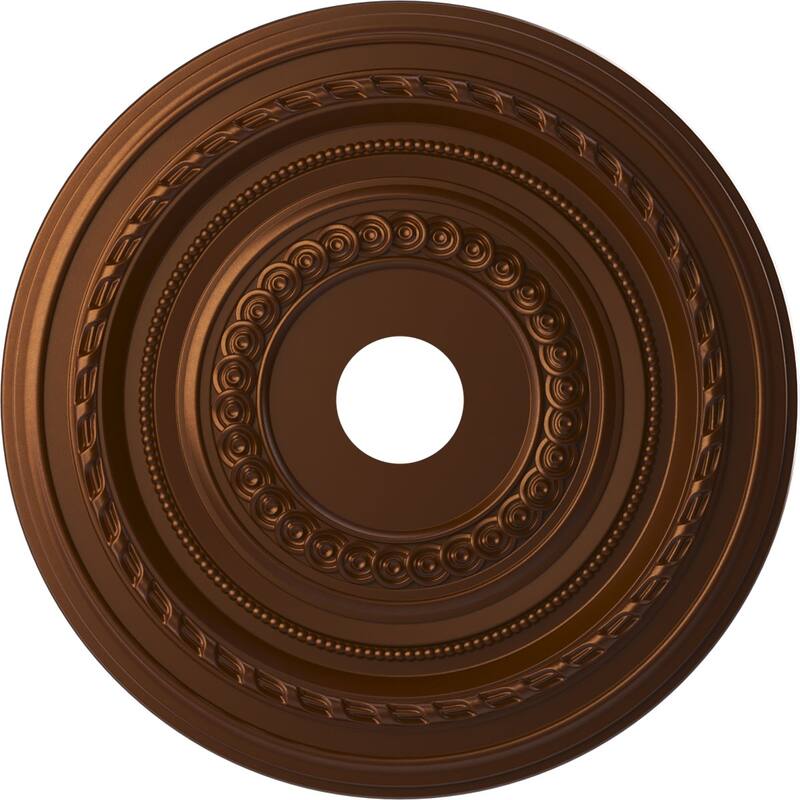 3 1/2" Inside Diameter - Cole Thermoformed PVC Ceiling Medallion