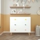 preview thumbnail 34 of 38, Kids 3 Drawer Dresser, Baby Nightstand for Bedroom,Storage Cabinet for Toddler Child for Living Room,Toddler Room, Nursery