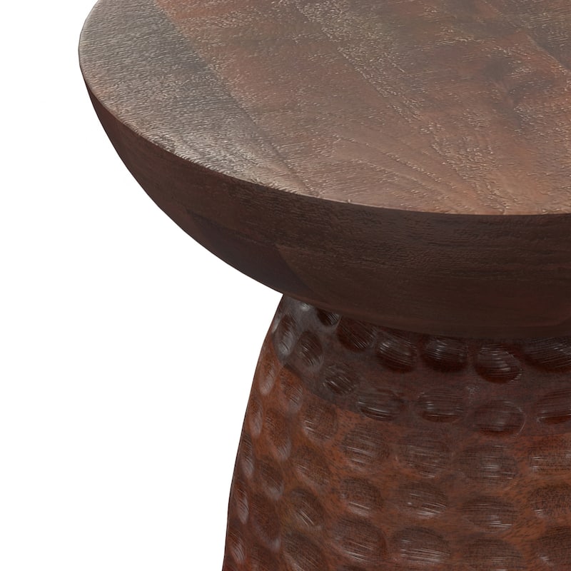 WYNDENHALL Willis 16 inch Wide Accent Table - 16" D x 16" W x 23" H 
