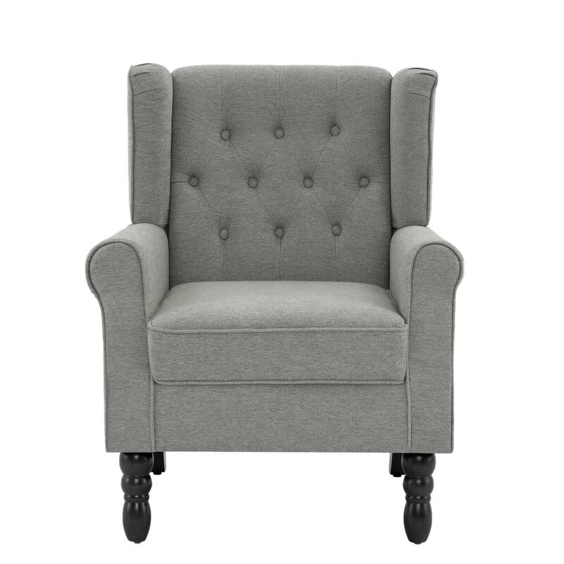 Modern Classic Button Tufted Accent Chair Upholstered Armchair