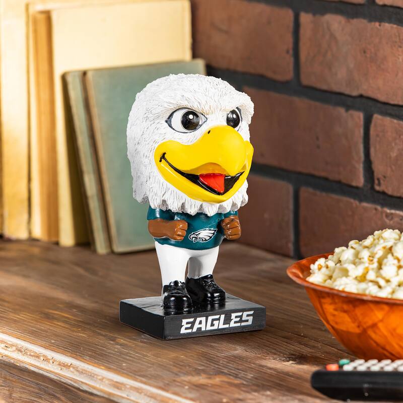 NFL Team Lil Big Head Resin Indoor/Outdoor Garden Desk Statue - Philadelphia Eagles Mascot