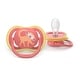 preview thumbnail 2 of 2, Philips Avent ultra air Pacifier 18m+, 2 Pack, Chameleon & Monkey - Multi