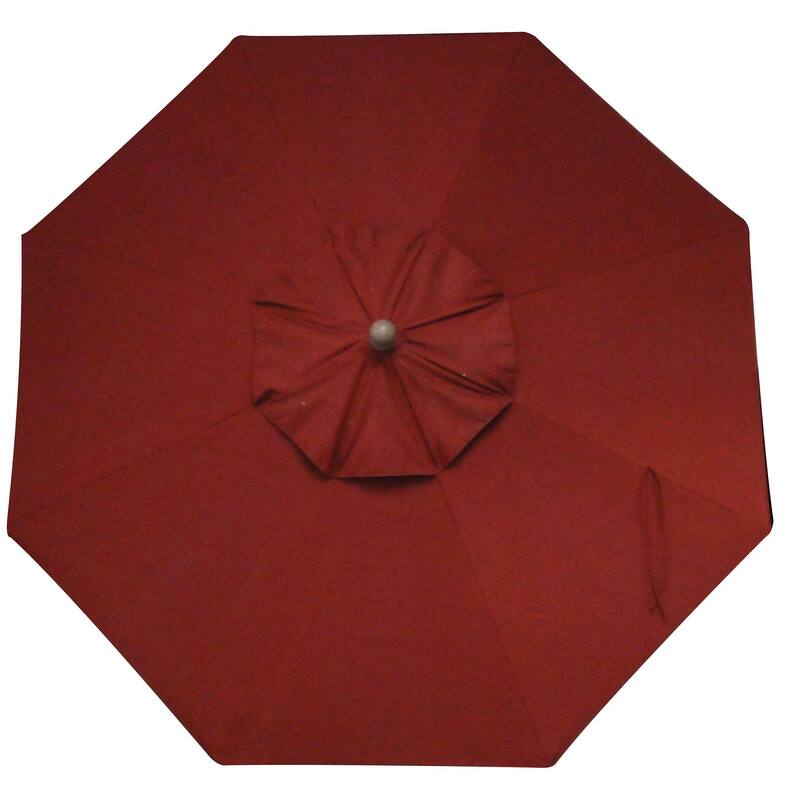 9' Market Umbrella - Bar Height - Auburn