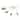 Portmeirion Botanic Garden Harmony Set of 4 Measuring Spoons - 1 Tbsp, 1 Tsp, ½ Tsp, and ¼ Tsp