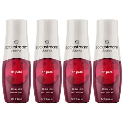 SodaStream® Classics Dr. Pete Drink Mix 4-Pack