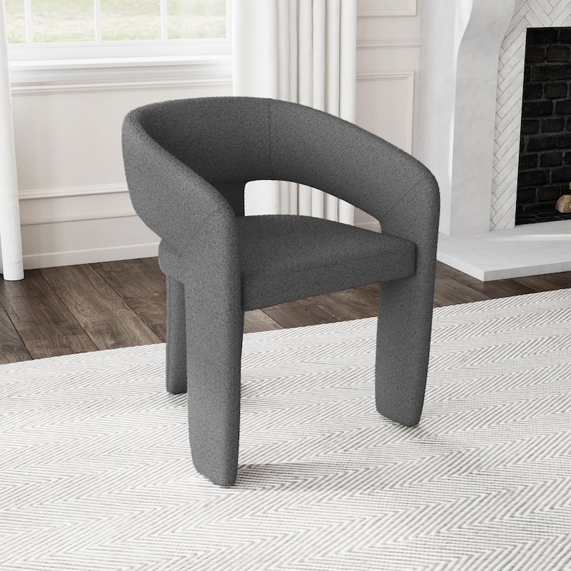 Eudora Boucle Upholstered Dining Side Chair