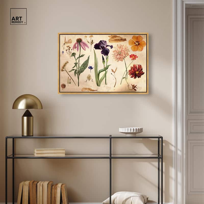 Floral Selection II Canvas by Art Remedy