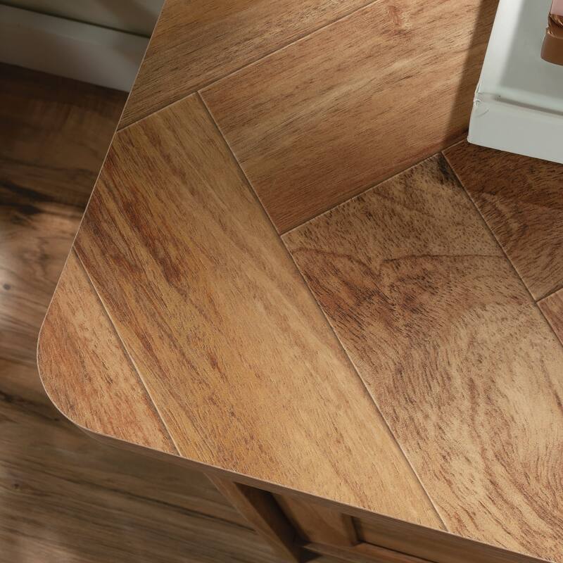 Wood Lateral File with Elegant Design, Brown