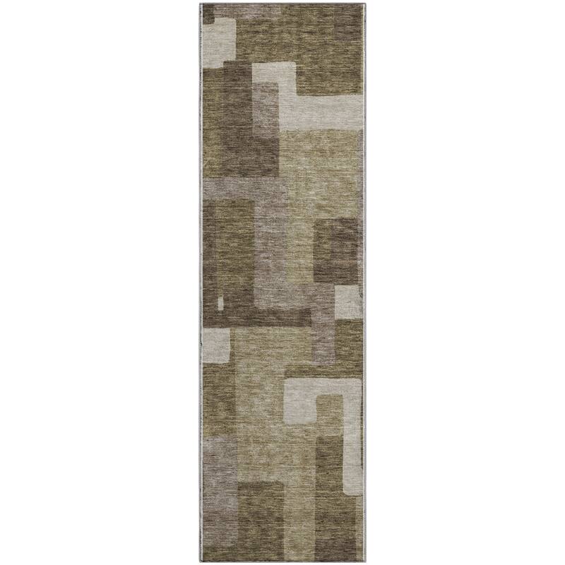 Premium Washable Super Soft Modern Geo Mayfield Rug