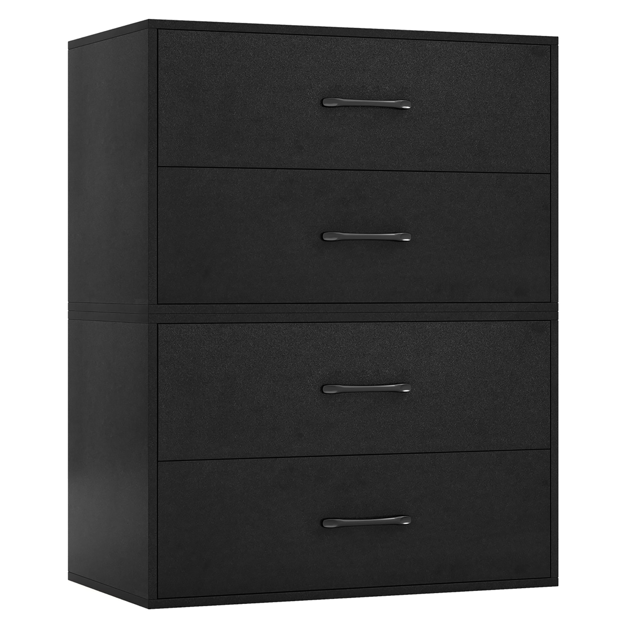black two drawer dresser Gymax Stackable 2-Drawer Cube Cabinet For Living Room Entryway Office in status:Active Black 4 drawer dresser Size:UK28 4 inchW X 9