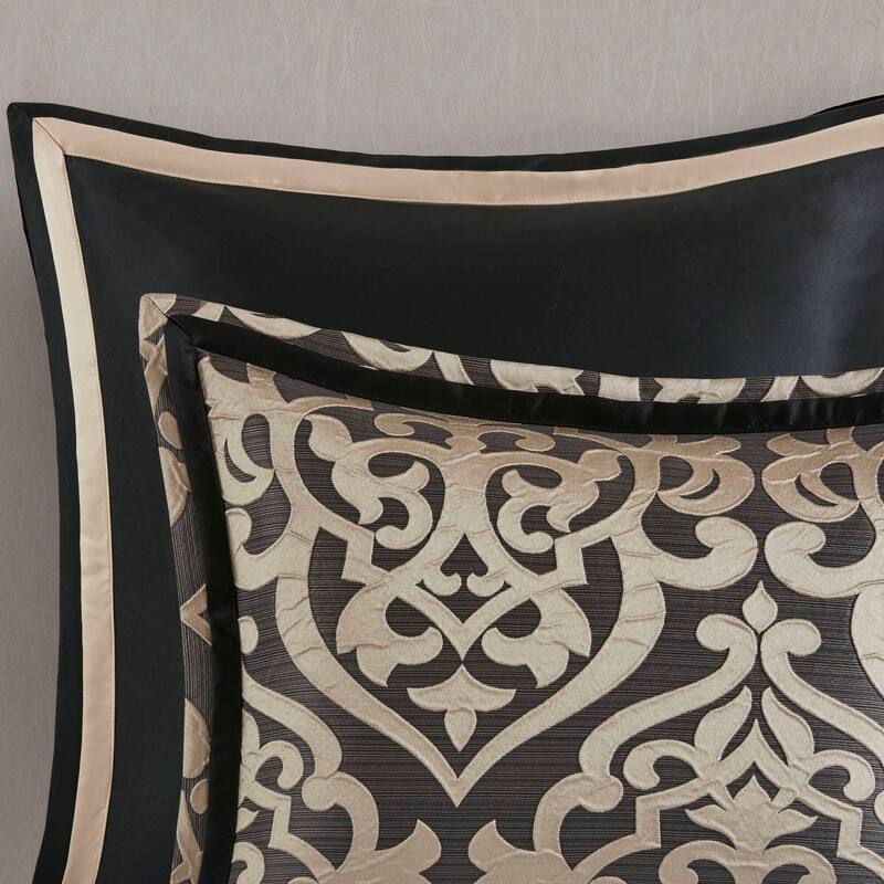 8PCS King Jacquard Comforter Set